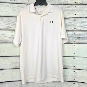 Under Armour Performance Polo White Men’s Large
